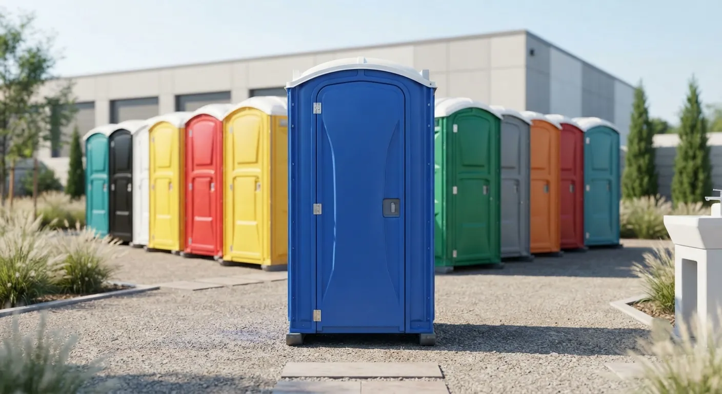 Portable toilet units ready for delivery in Bowling Green, KY